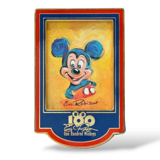DLR One Hundred Mickeys Blue Mickey Pin