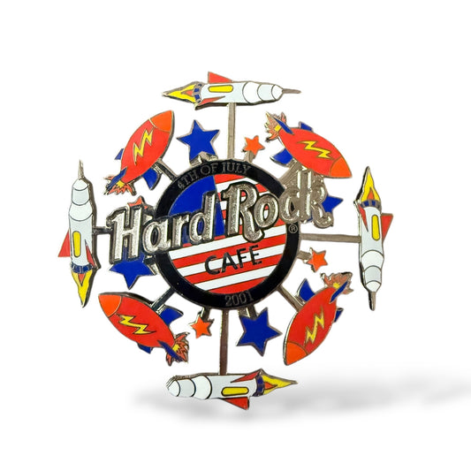 Hard Rock Cafe 4th of July 2001 Pin
