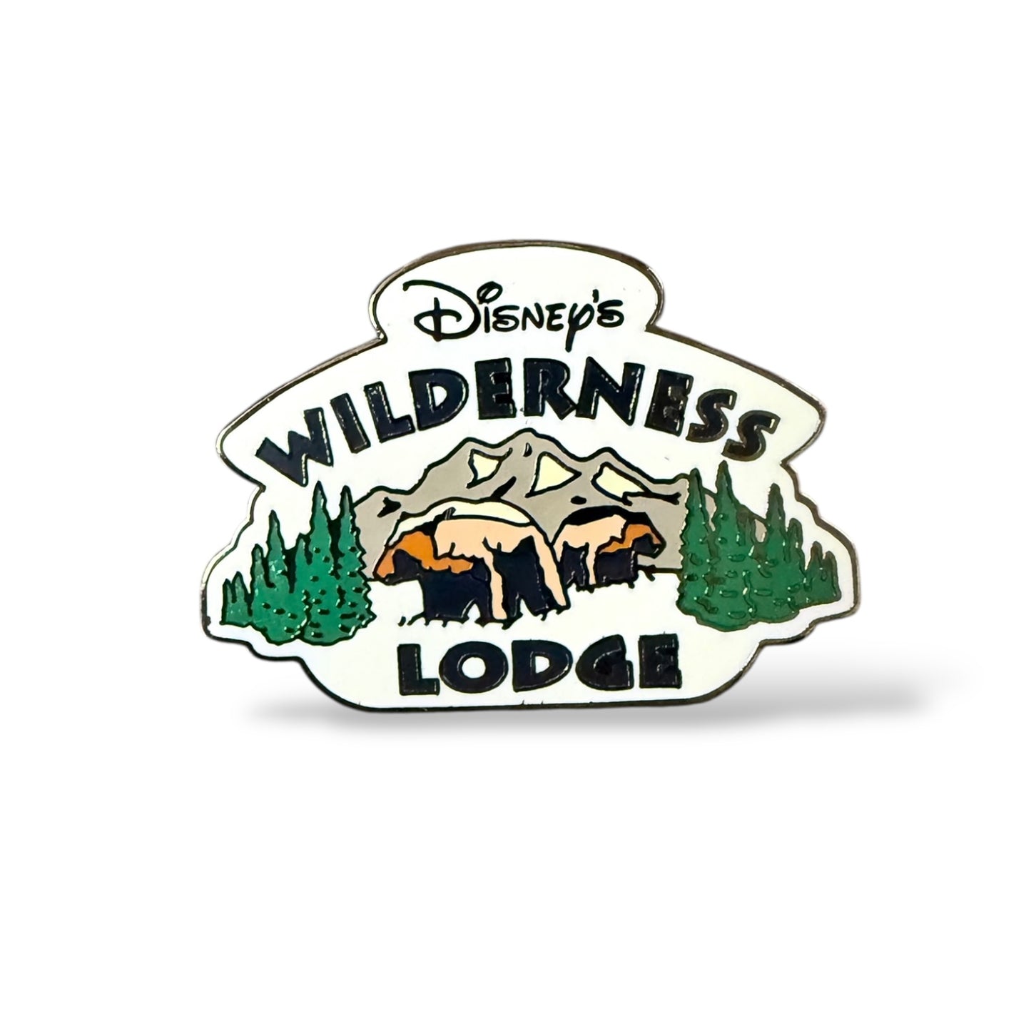 WDW Wilderness Lodge Hat Bears Pin