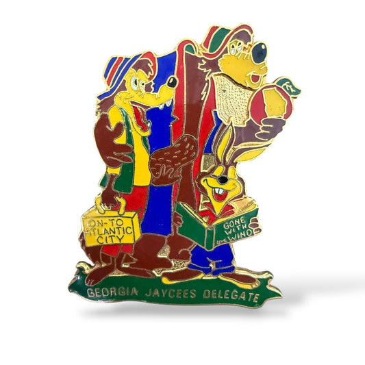 Georgia Jaycees Song Of The South On-To Atlantic City Pin