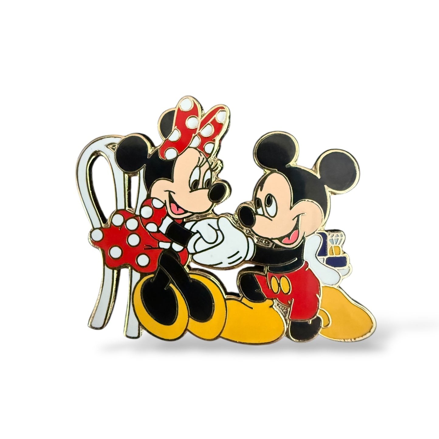 Disney Parks Mickey Mouse Proposing to Minnie Mouse Pin