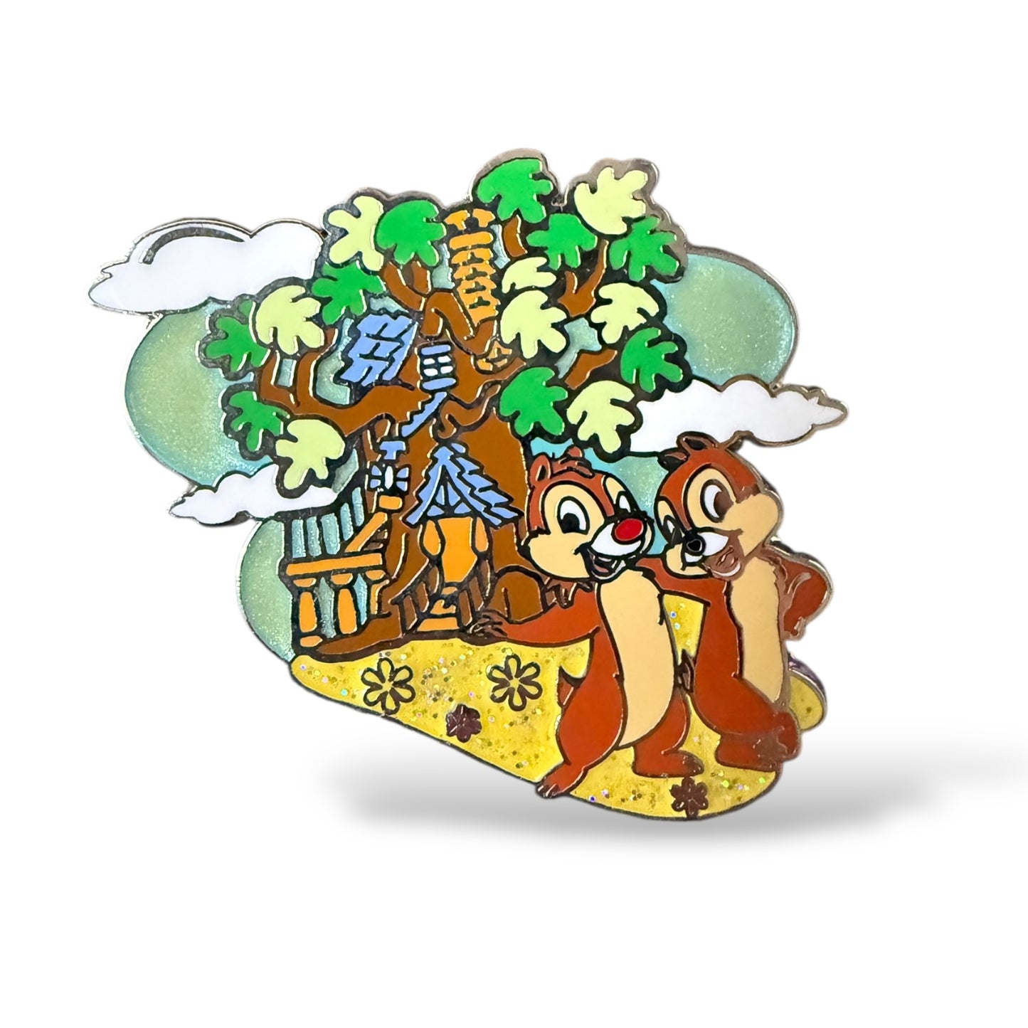 HKDL Chip n' Dale Toontown Tree House Pin