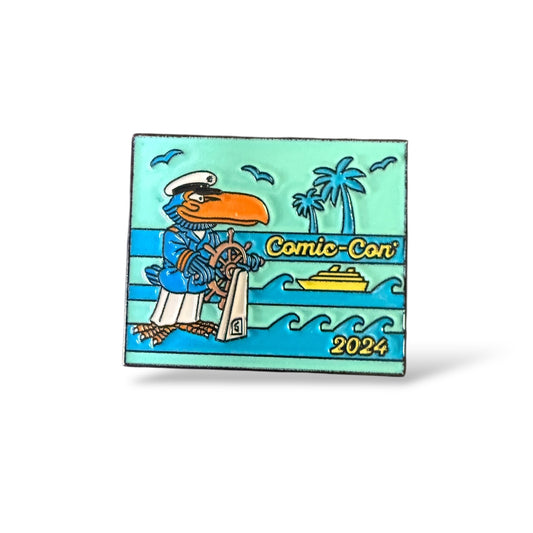 SDCC 2024 Logo Pin