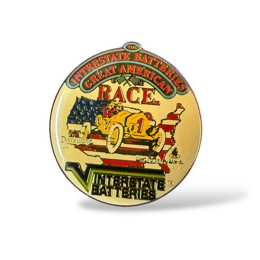 Great American Race Interstate Batteries Pin