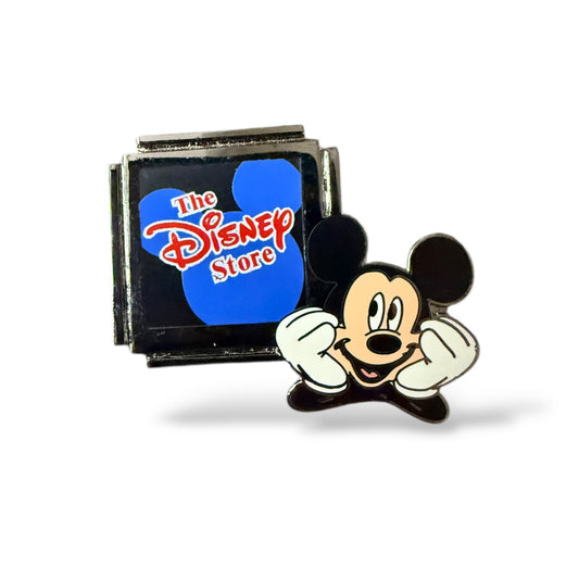 Disney Parks Disneyana 1999 The Disney Store Logo Mickey Mouse Pin