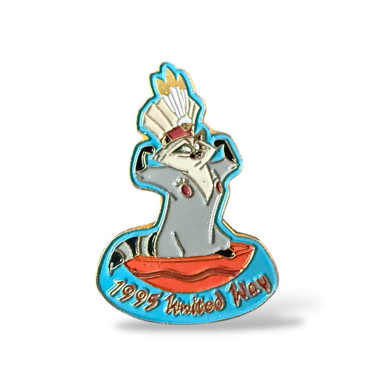DEC United Way 1995 Meeko Pin