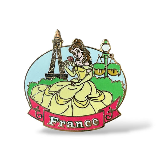 WDW Epcot World Showcase Booster Set Belle France Pin