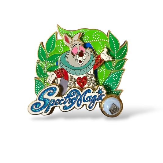 WDW Piece of Disney History SpectroMagic White Rabbit Pin