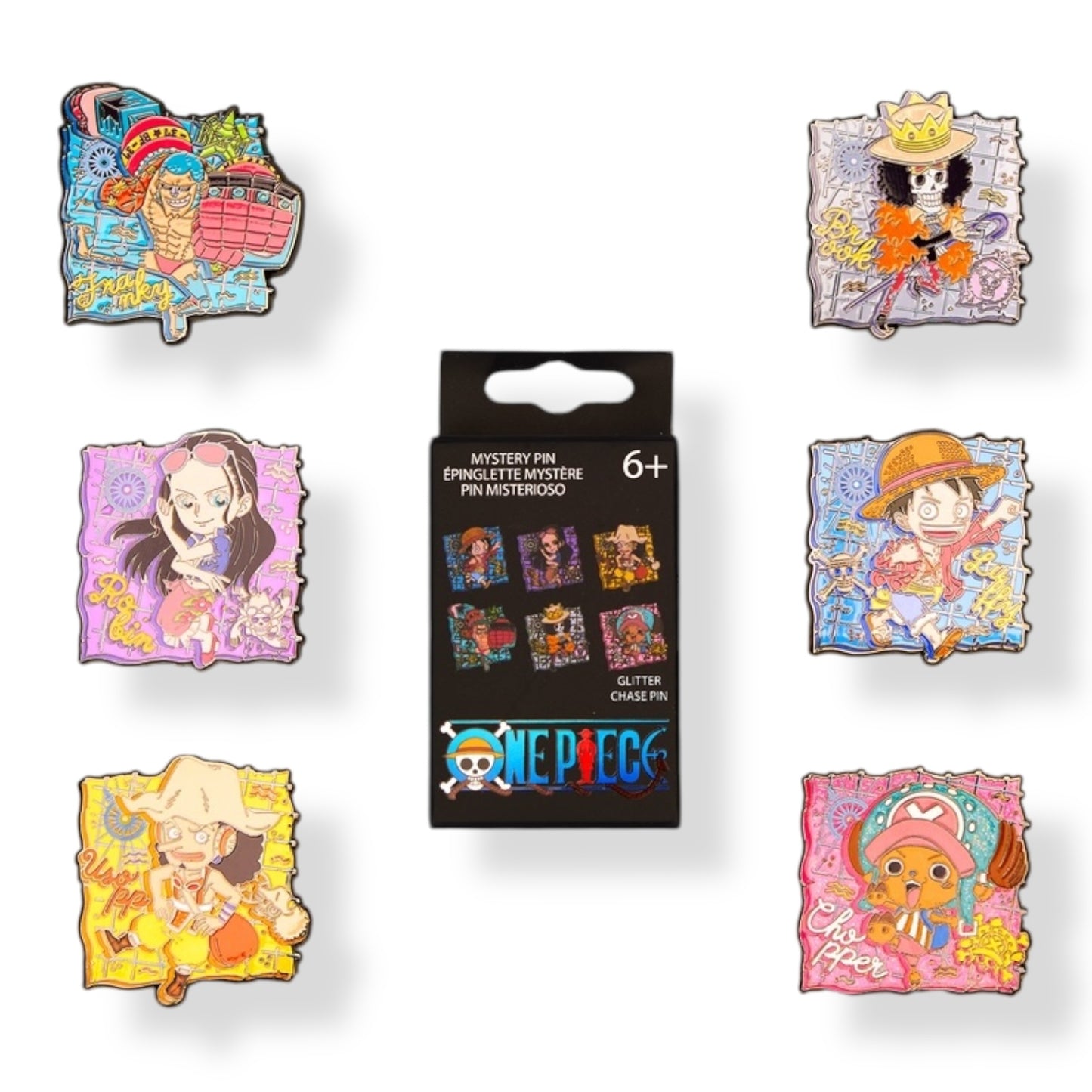 One Piece Map Mystery Pin