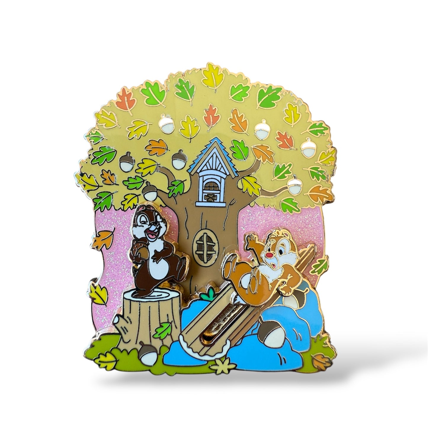 SDR Pin Trading Fun Day 2024 Chip n' Dale Treehouse Pin