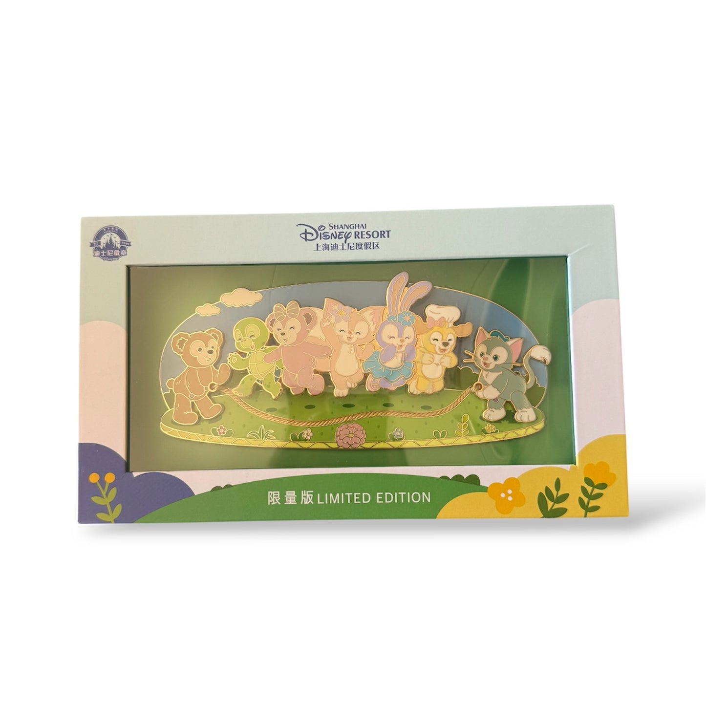 SDR Pin Trading Fun Day 2024 Duffy, Olu Mel, ShellieMay, LinaBell, StellaLou, CookieAnn, Gelatoni Jump Rope Pin