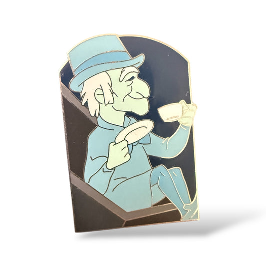 DLR 50th Anniversary Haunted Mansion Mystery Ghost Drinking Tea Pin