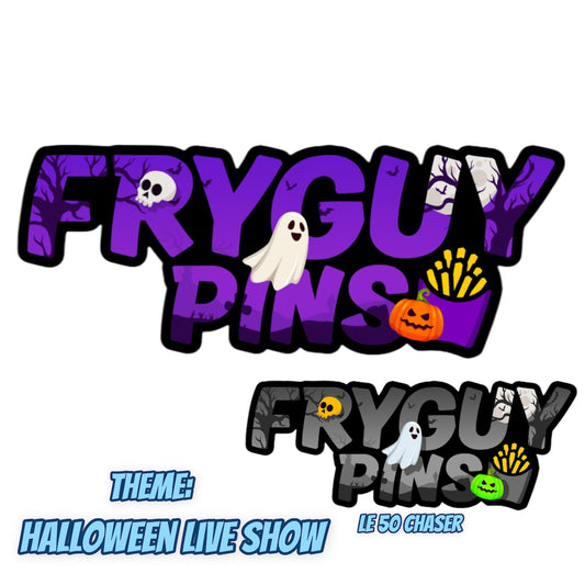 FryGuy Logo Annual Halloween Live Show Pin