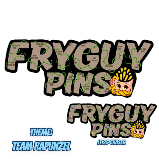 FryGuy Logo Team Rapunzel Pin