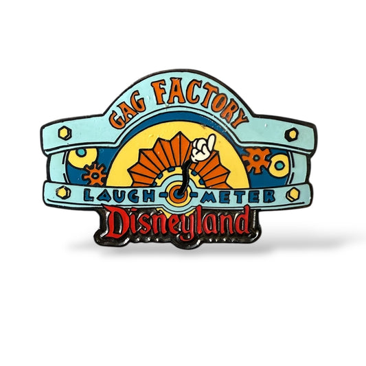 DLR Sign Series Toon Town Gag Factory Pin