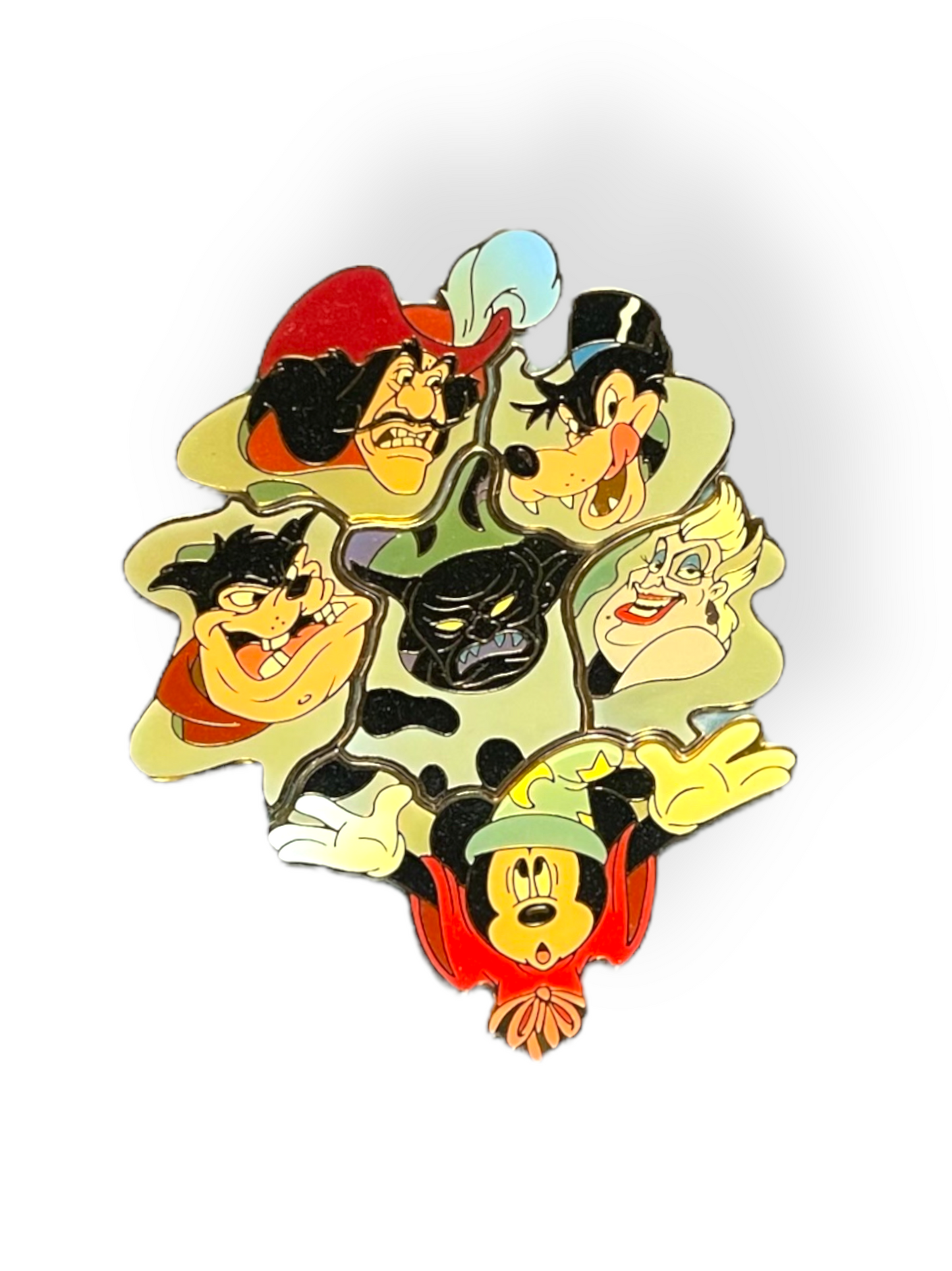 Disneyana Convention 1997 Mickey’s Nightmare 7 Pin Frame Set