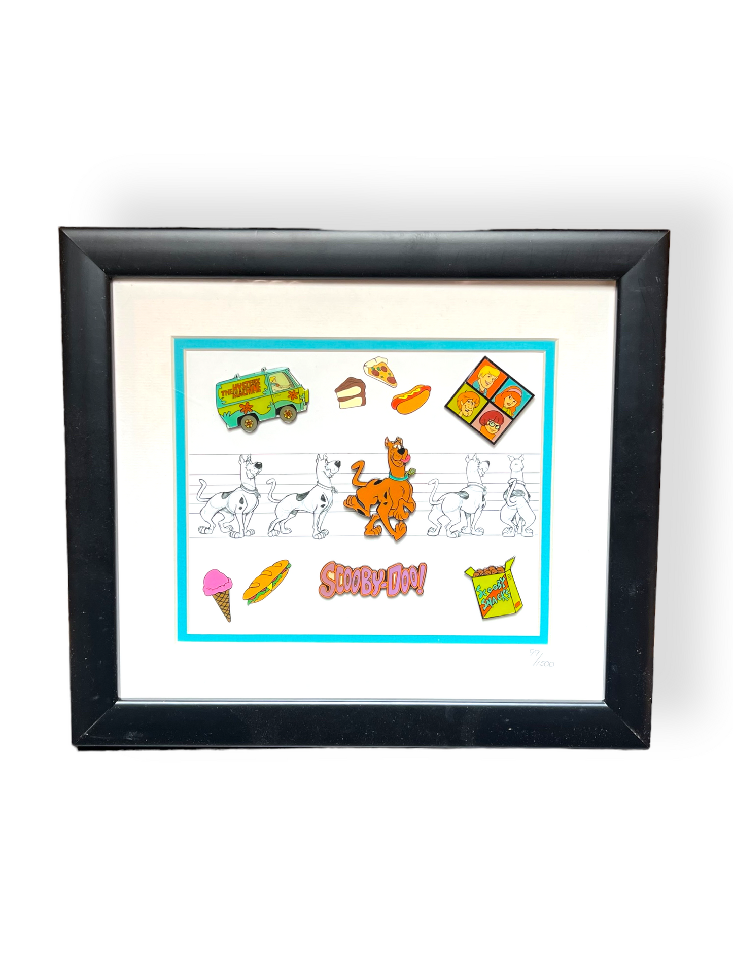 Scooby-Doo 5 Pin Frame Set