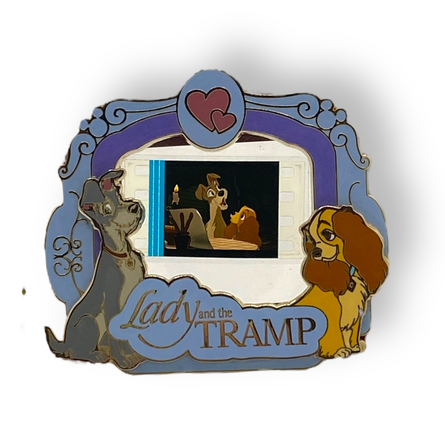 Piece of Disney Movies Lady and The Tramp Pin