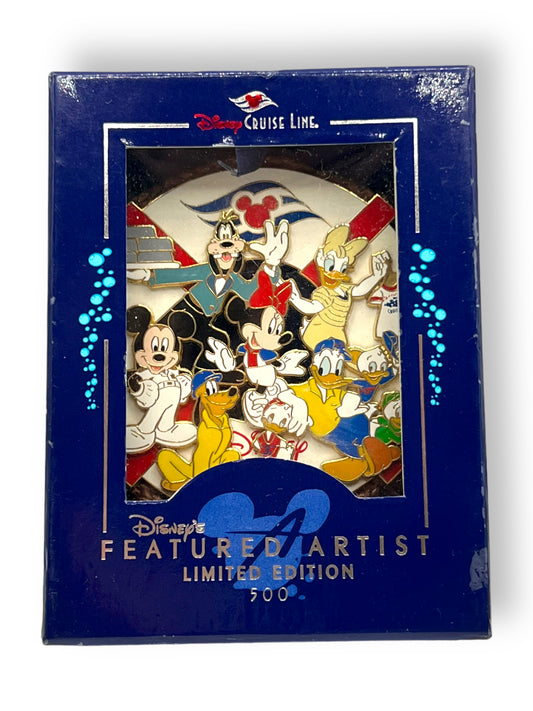 DCL Featured Artist Putting the Crew in Cruise Pin