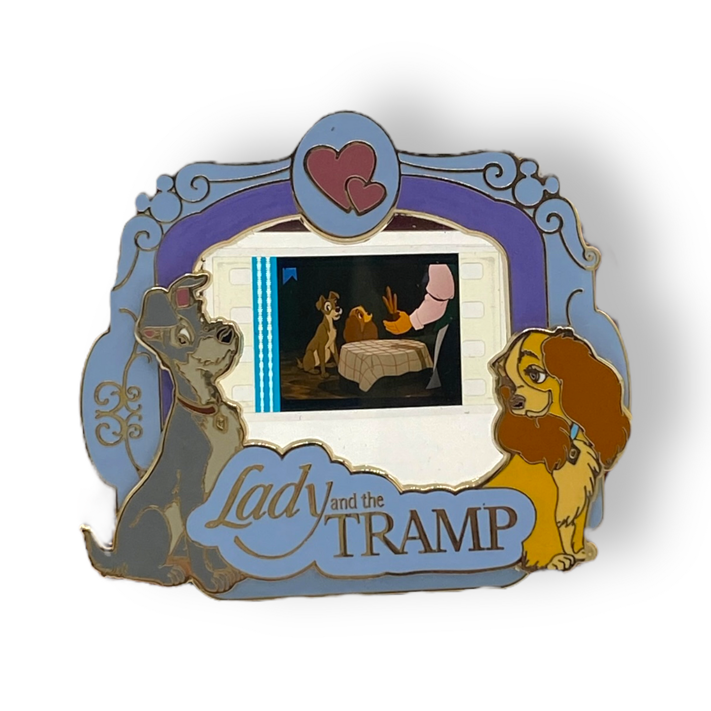 Piece of Disney Movies Lady and The Tramp Pin