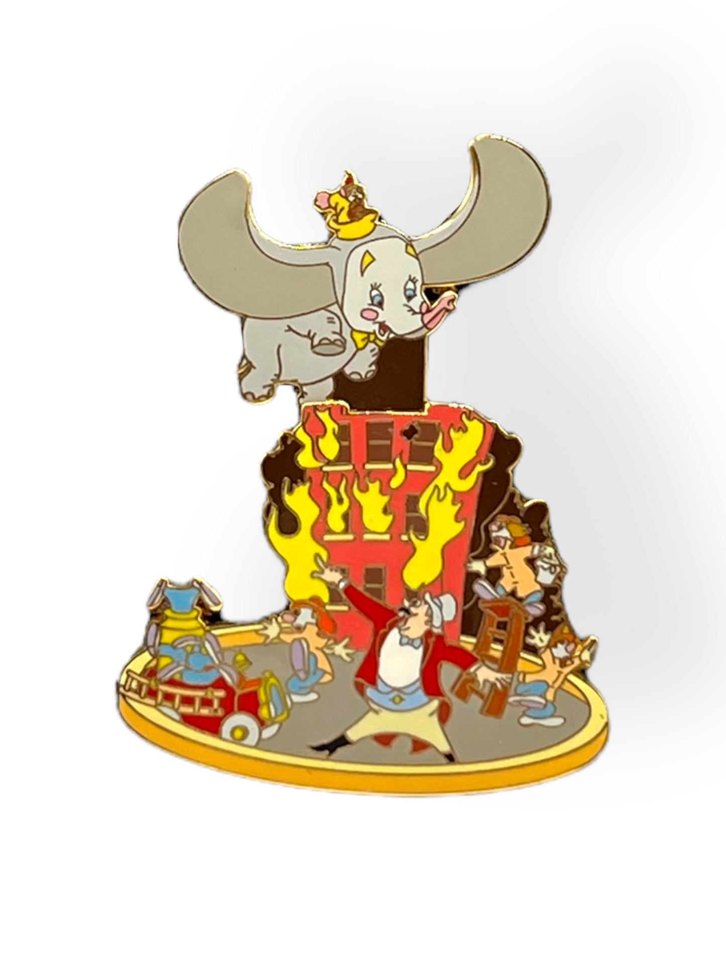 Disney Auctions Dumbo With Circus Clowns Slider Pin