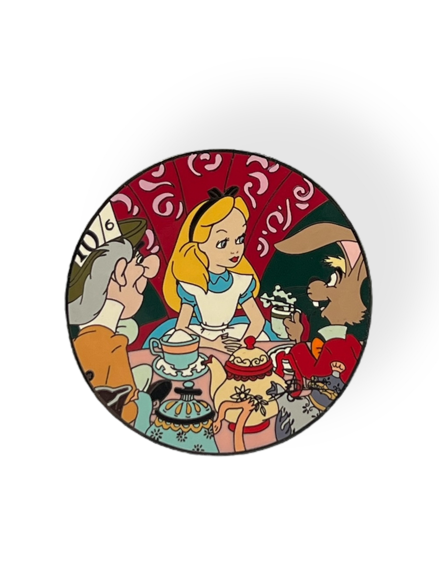 Disney Auctions Gomes Alice In Wonderland Mad Tea Party Pin