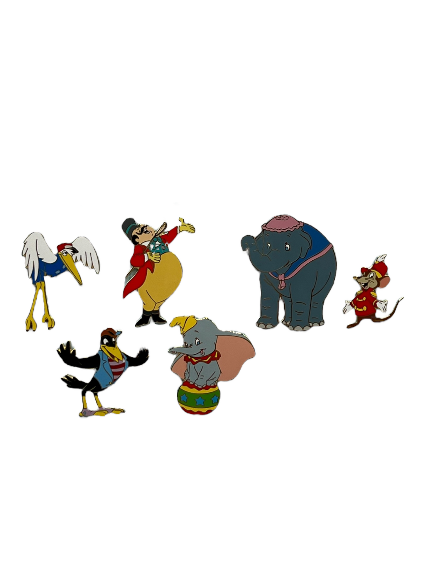 Disney Catalog 65th Anniversary Dumbo 6 Pin Set