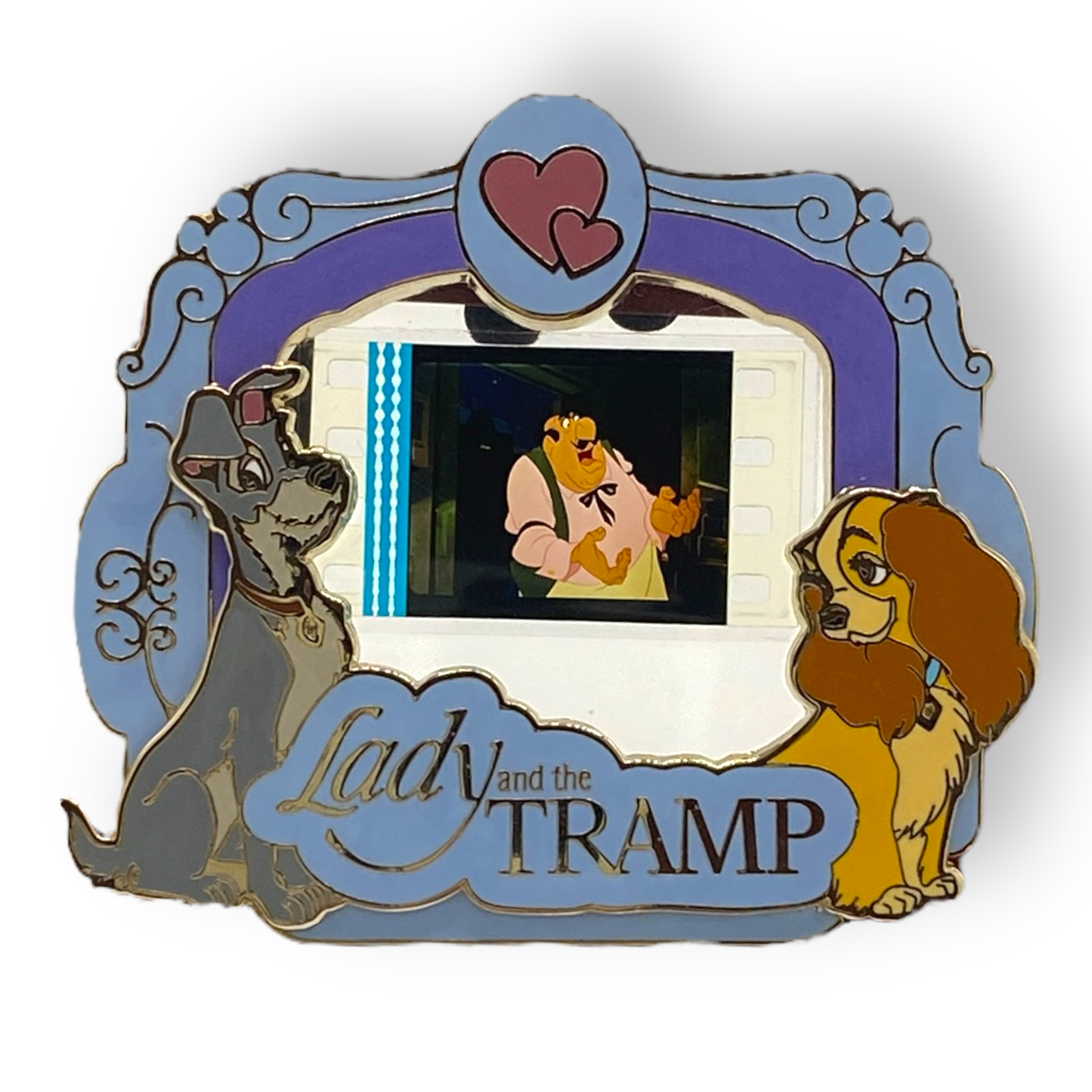 Piece of Disney Movies Lady and The Tramp Pin