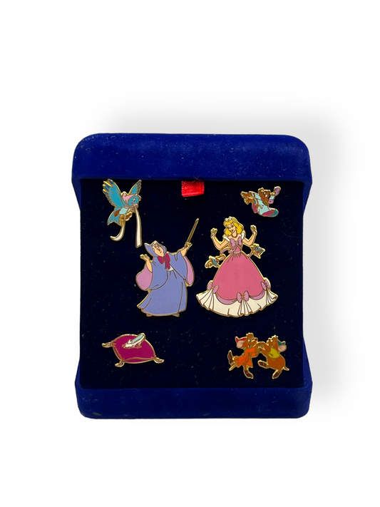 Cinderella Velvet Box 6 Pin Set