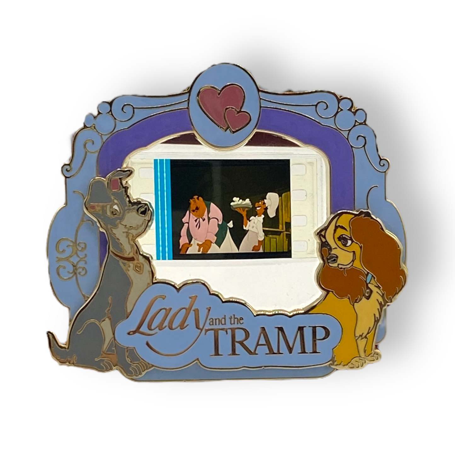 Piece of Disney Movies Lady and The Tramp Pin