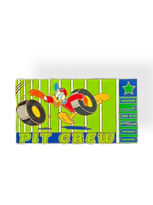 Disney Auctions Donald Pit Crew Pin