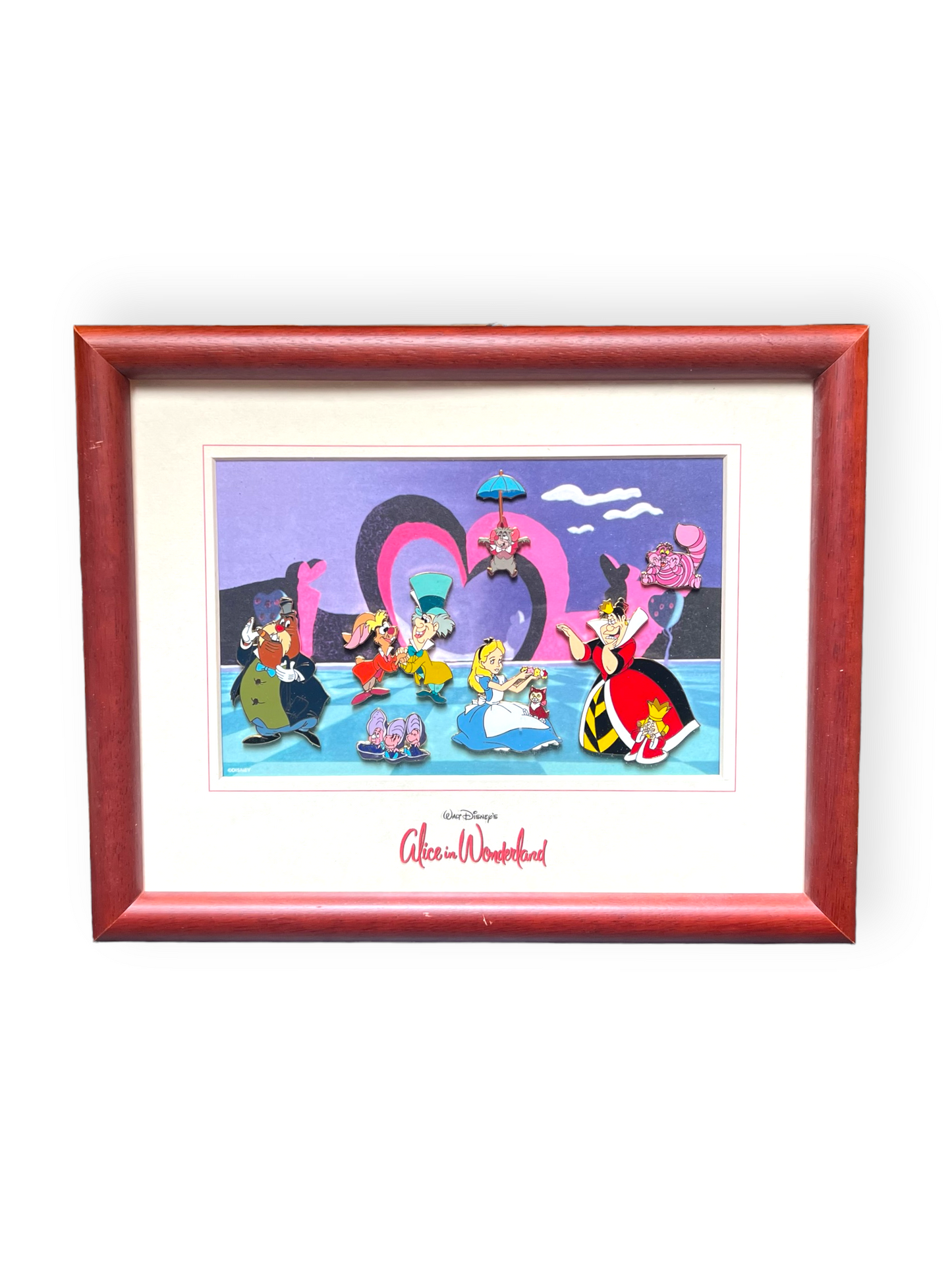 Alice In Wonderland 7 Pin Set