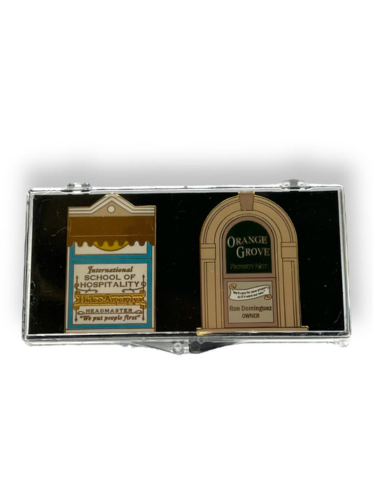 Cast Exclusive Windows of Main Street 2 Pin Box Set