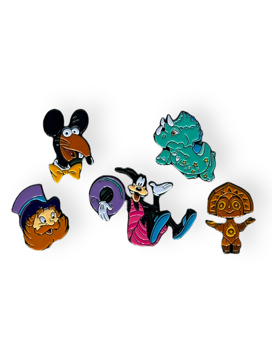 D23 Celebrating 50 Magical Year At Walt Disney World Pin Set