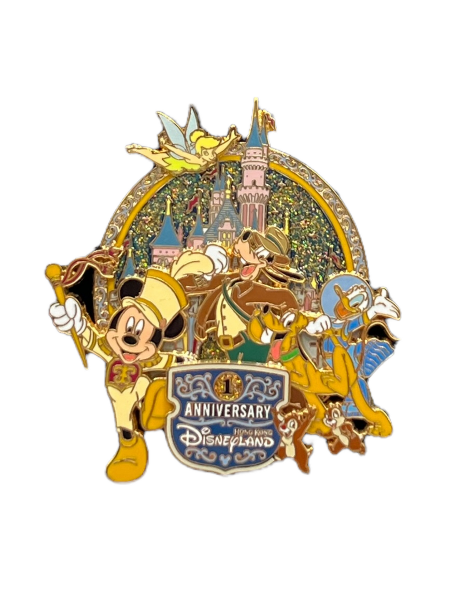 Hong Kong 1st Anniversary Jumbo Pin