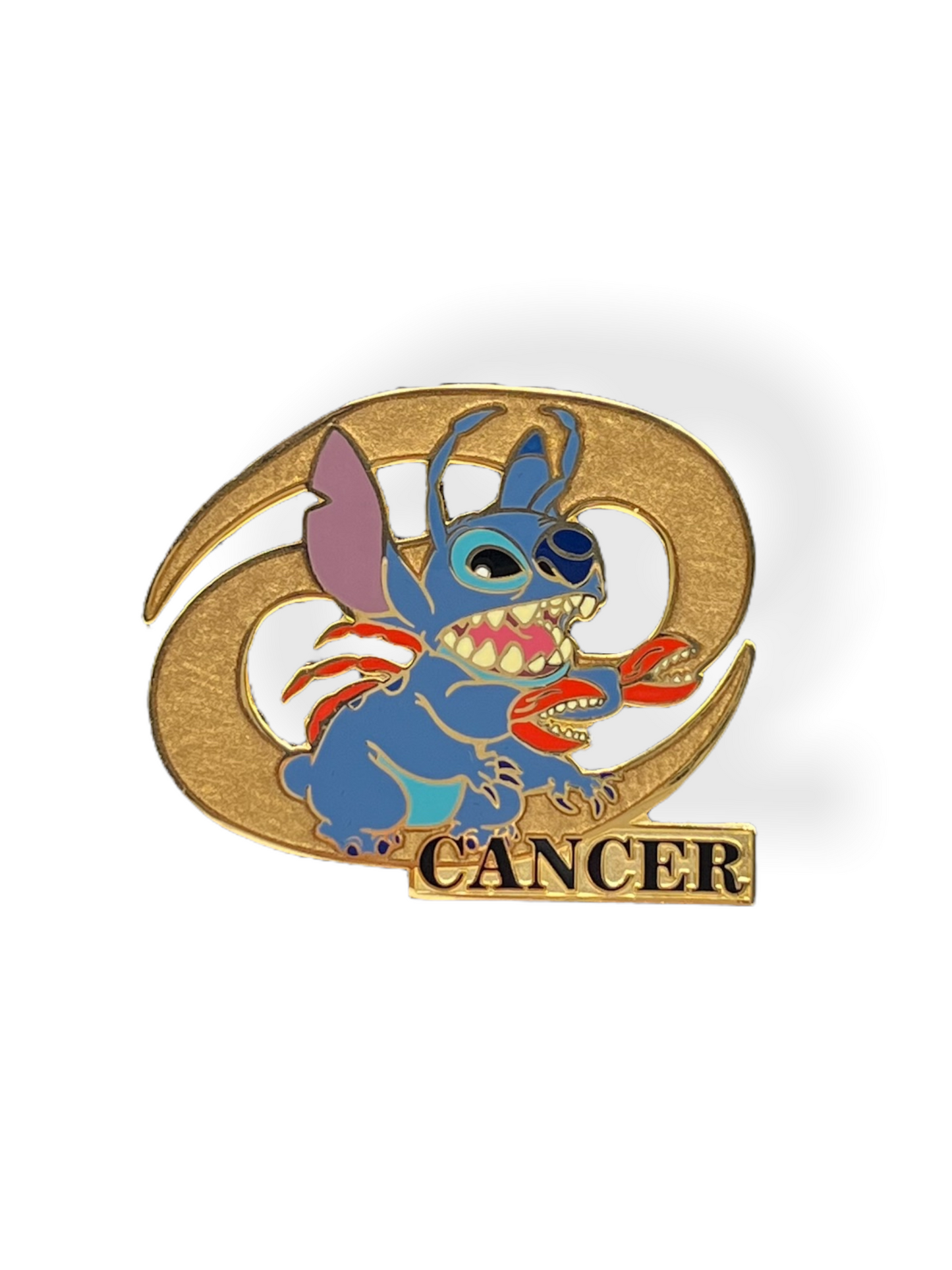 Disney Auctions Stitch Zodiac Cancer Pin