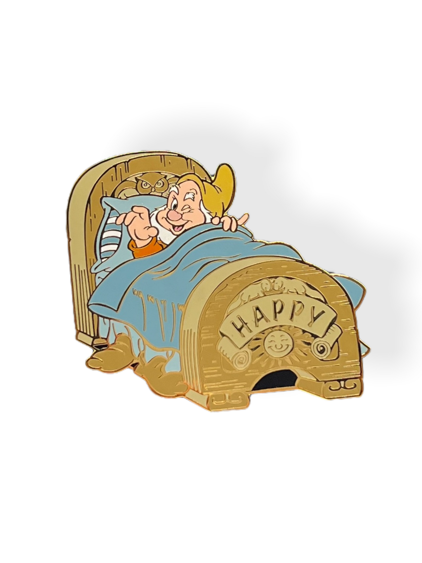 Disney Auctions Sleeping Dwarfs Happy Pin