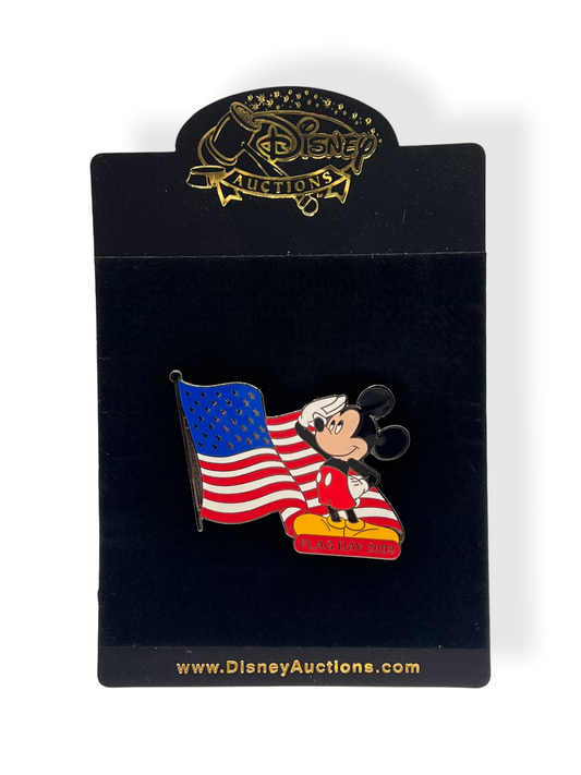 Disney Auctions Flag Day 2003 Mickey Pin