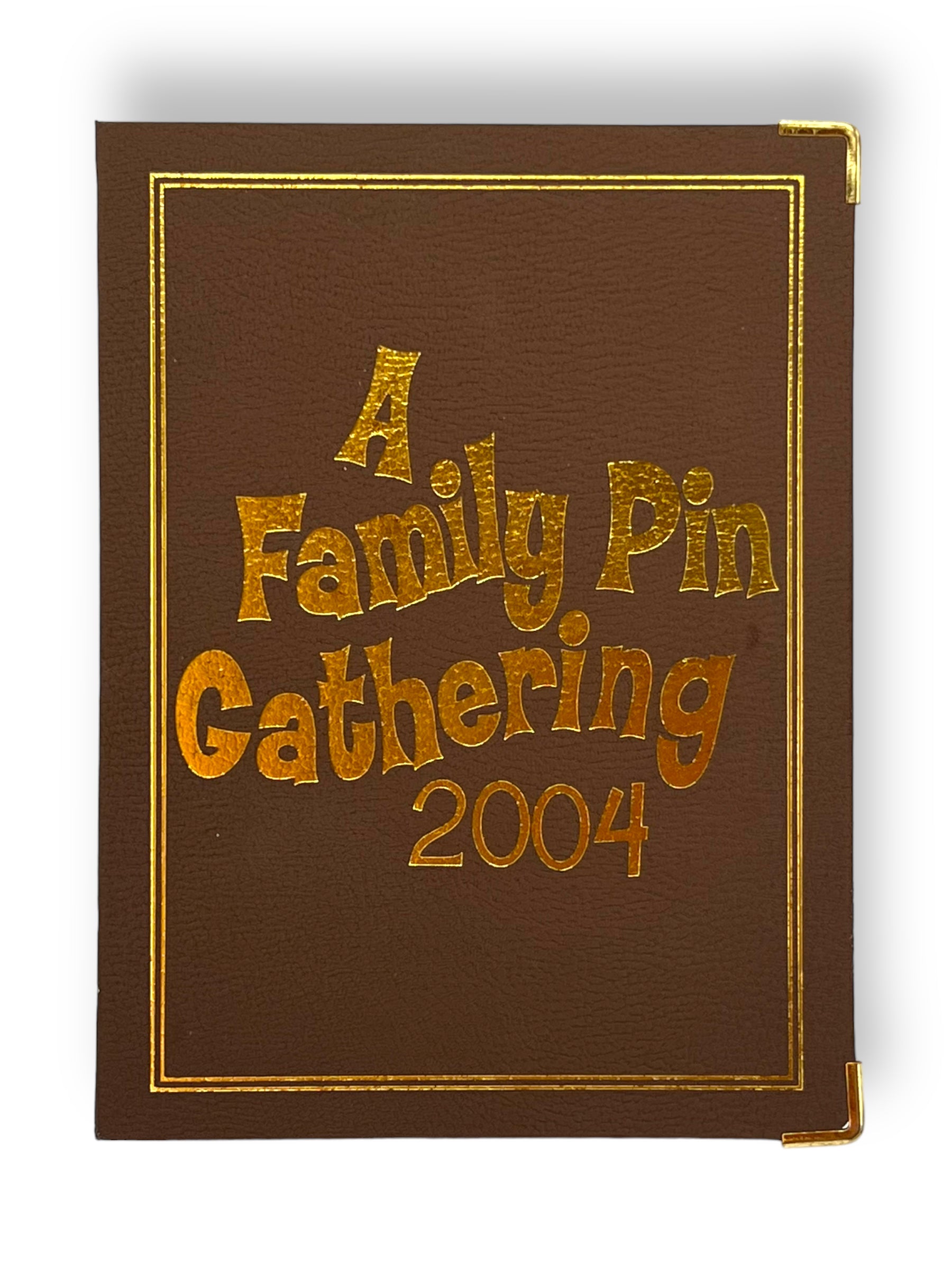 A Family Pin Gathering Keepsake Album 5 pin Set