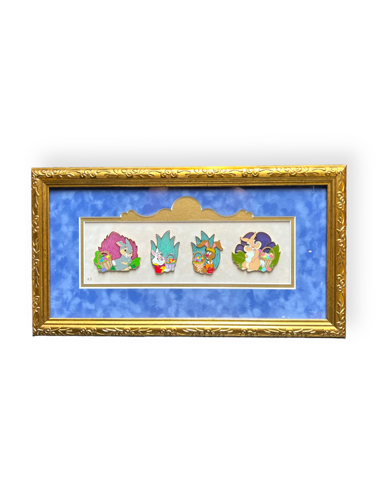 Artist Proof Easter Disney Rabbits Pin Frame Set