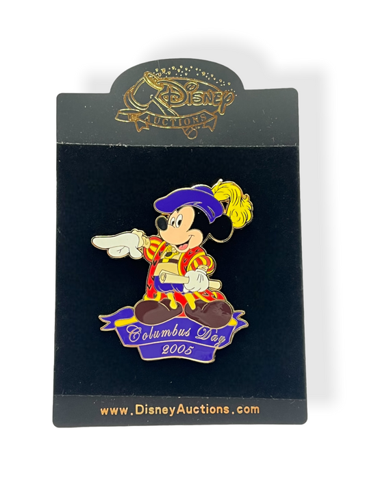Disney Auctions Columbus Day 2005 Mickey Pin