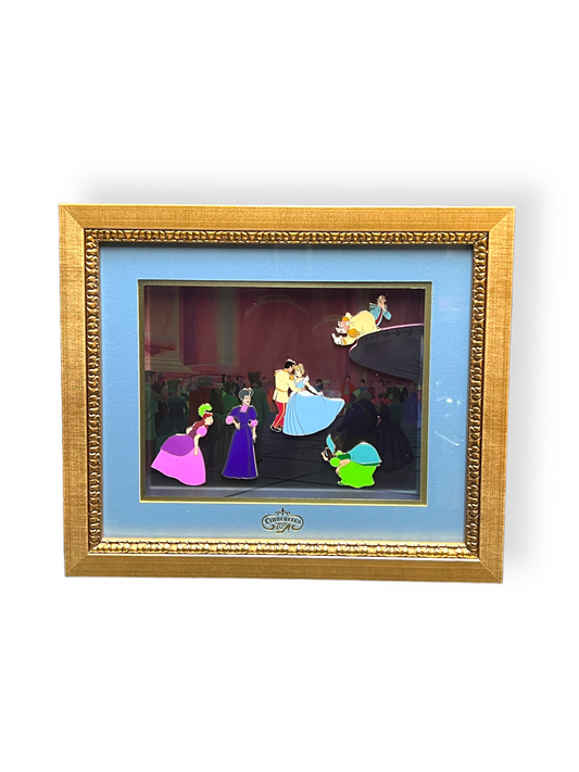 70th Anniversary Cinderella 5 Pin Frame Set