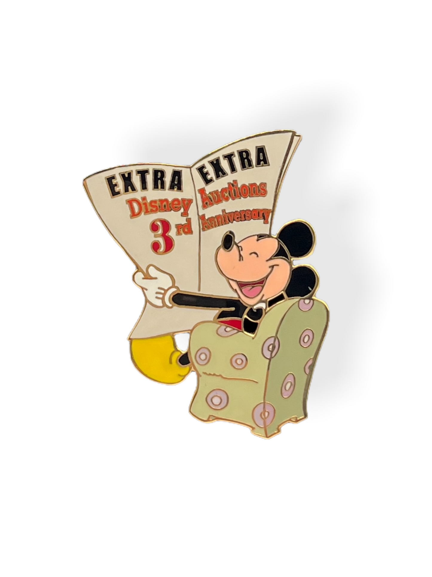 Disney Auctions 3rd Anniversary Pin