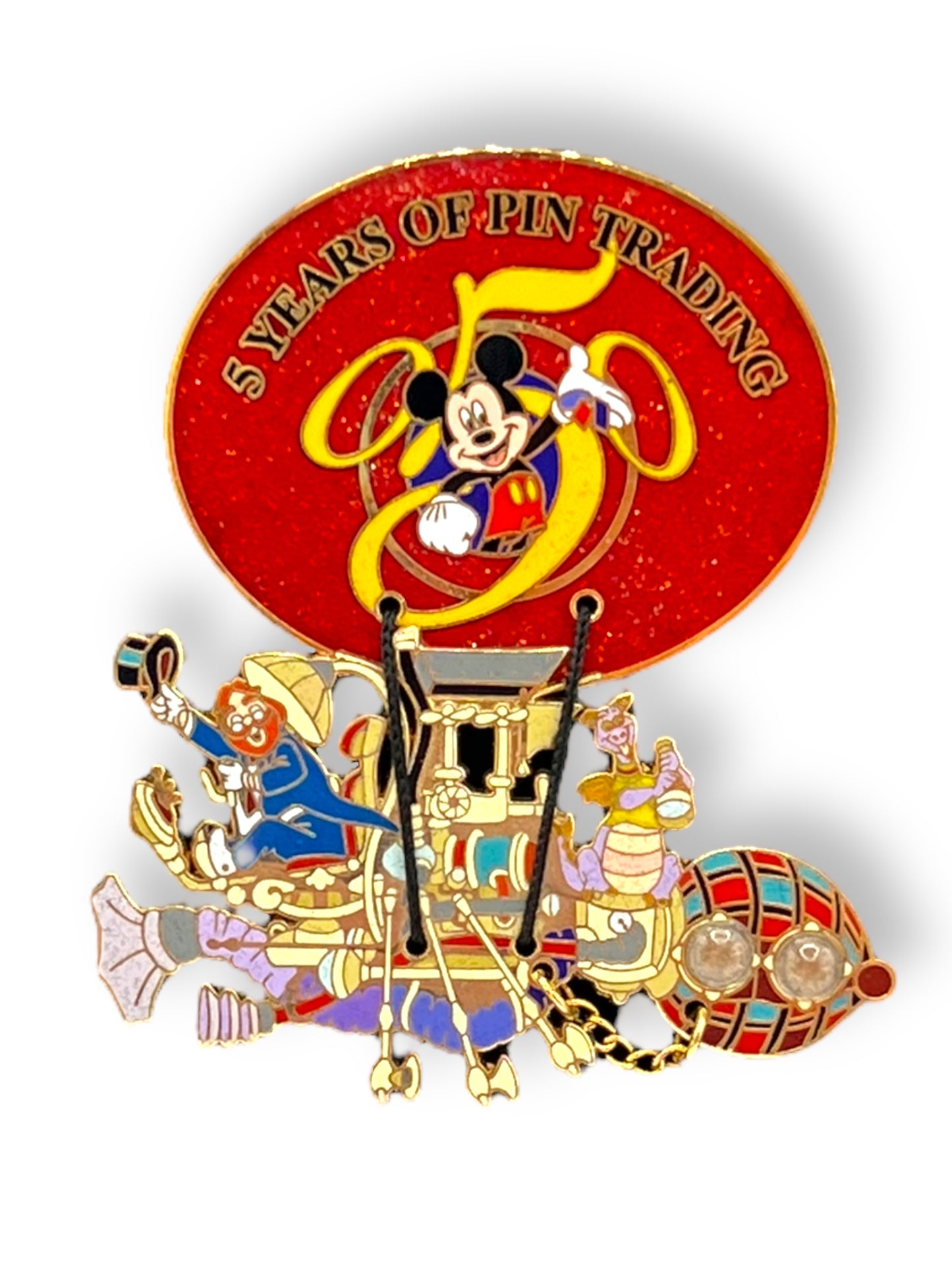 5 Years Pin Trading Dreamfinder and Figment Dream Machine Jumbo Pin