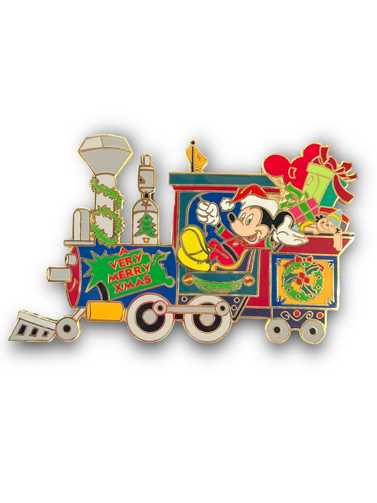 Disney Auctions Mickey & Friends Christmas Train Mickey Pin