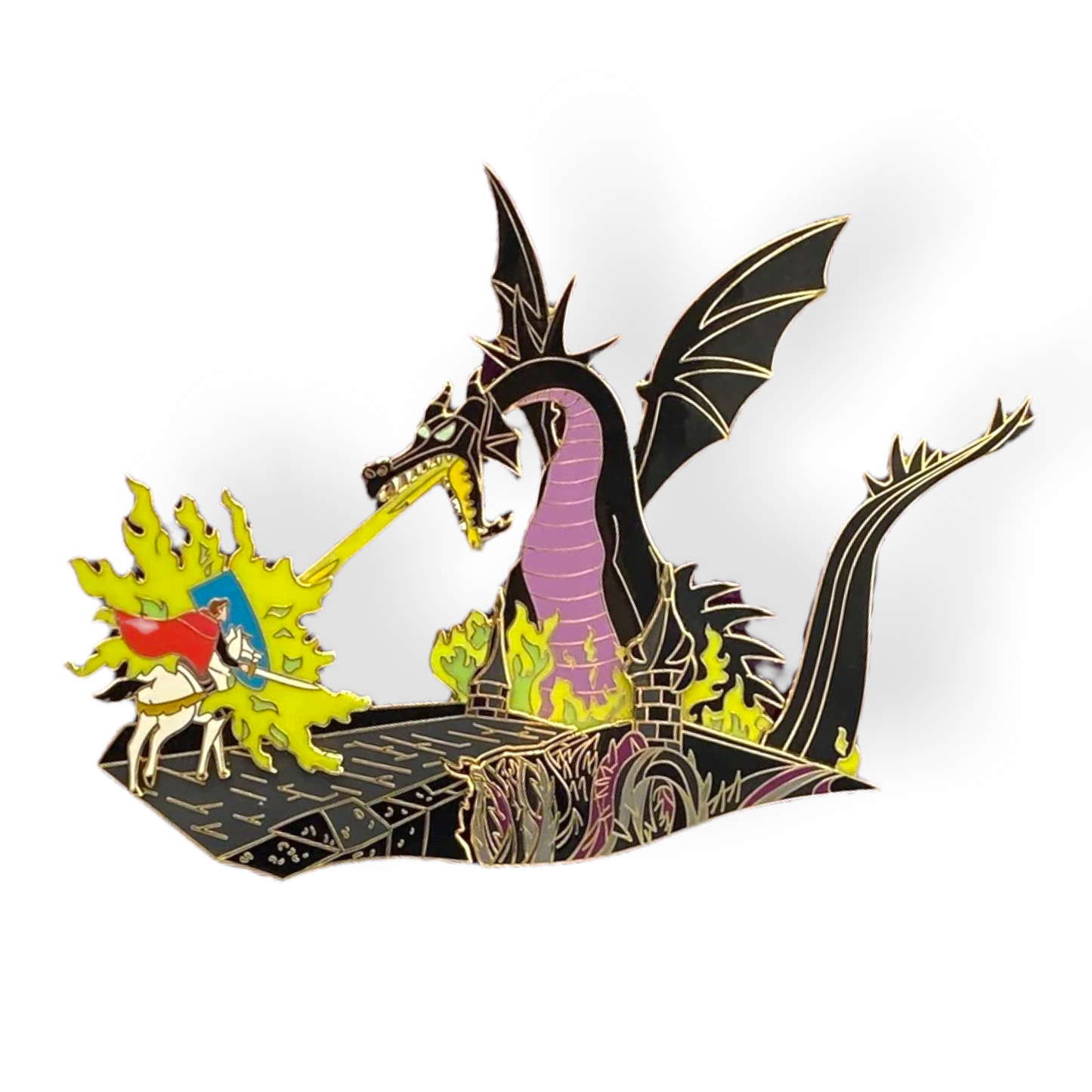Auctions Sleeping Beauty Maleficent Dragon Jumbo Pin