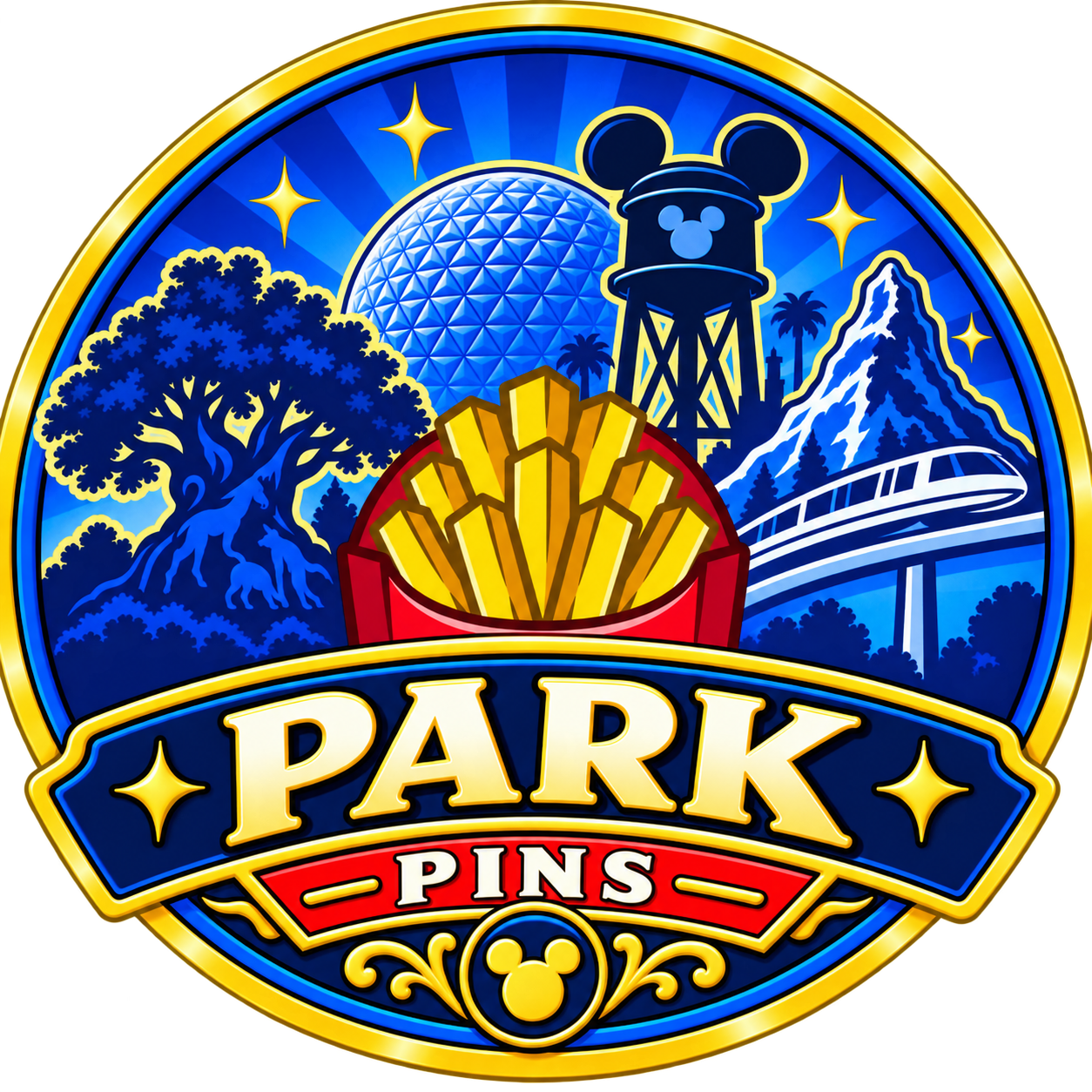 All Disney Parks Pins - New