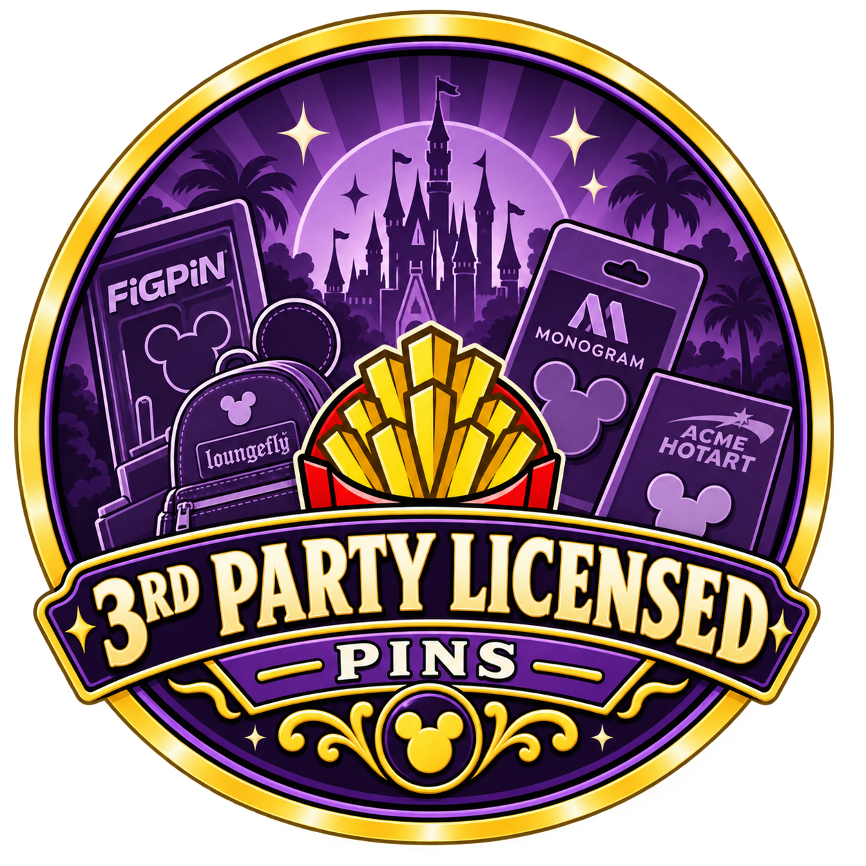 All 3rd Party Licensed Pins