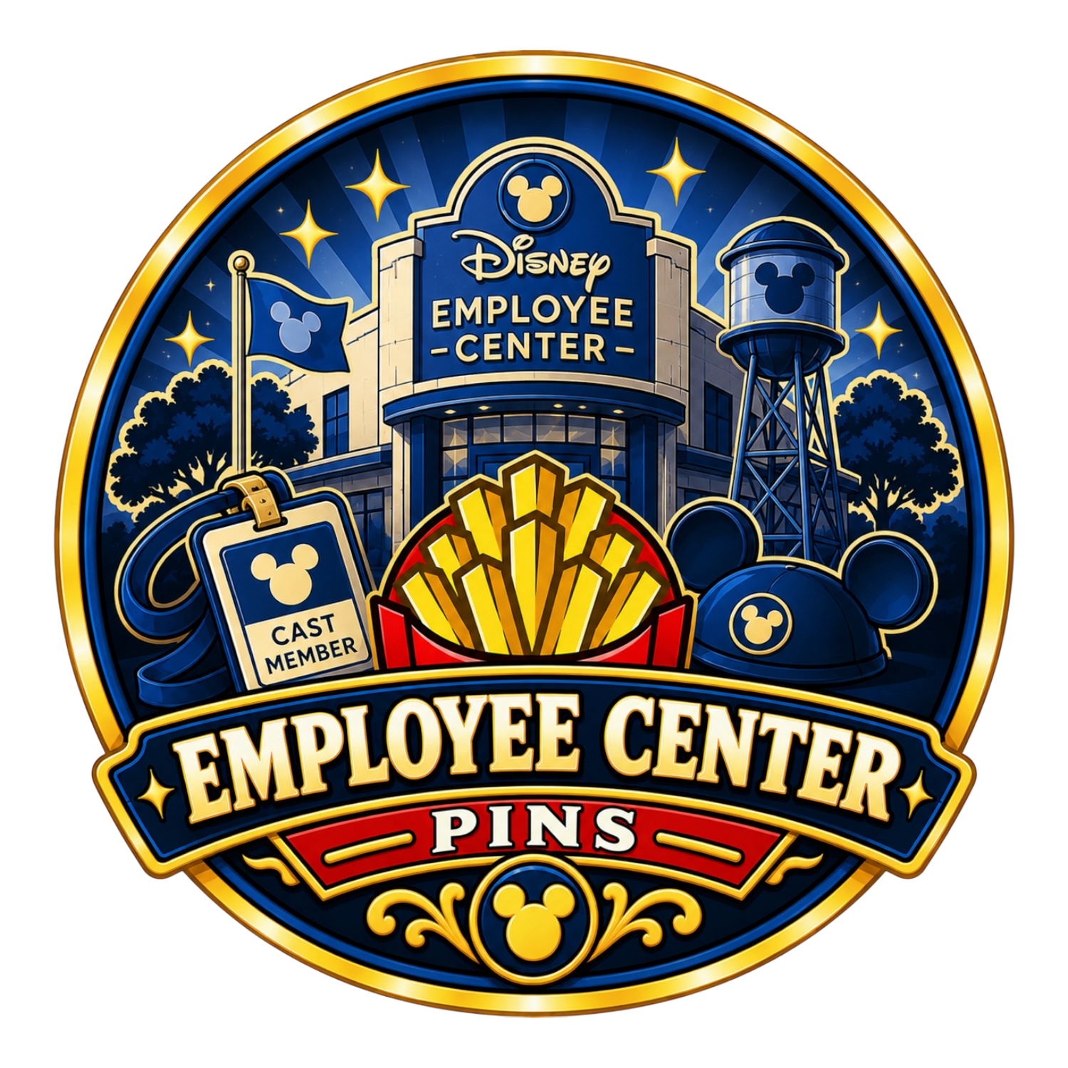 DEC – Disney Employee Center Pins