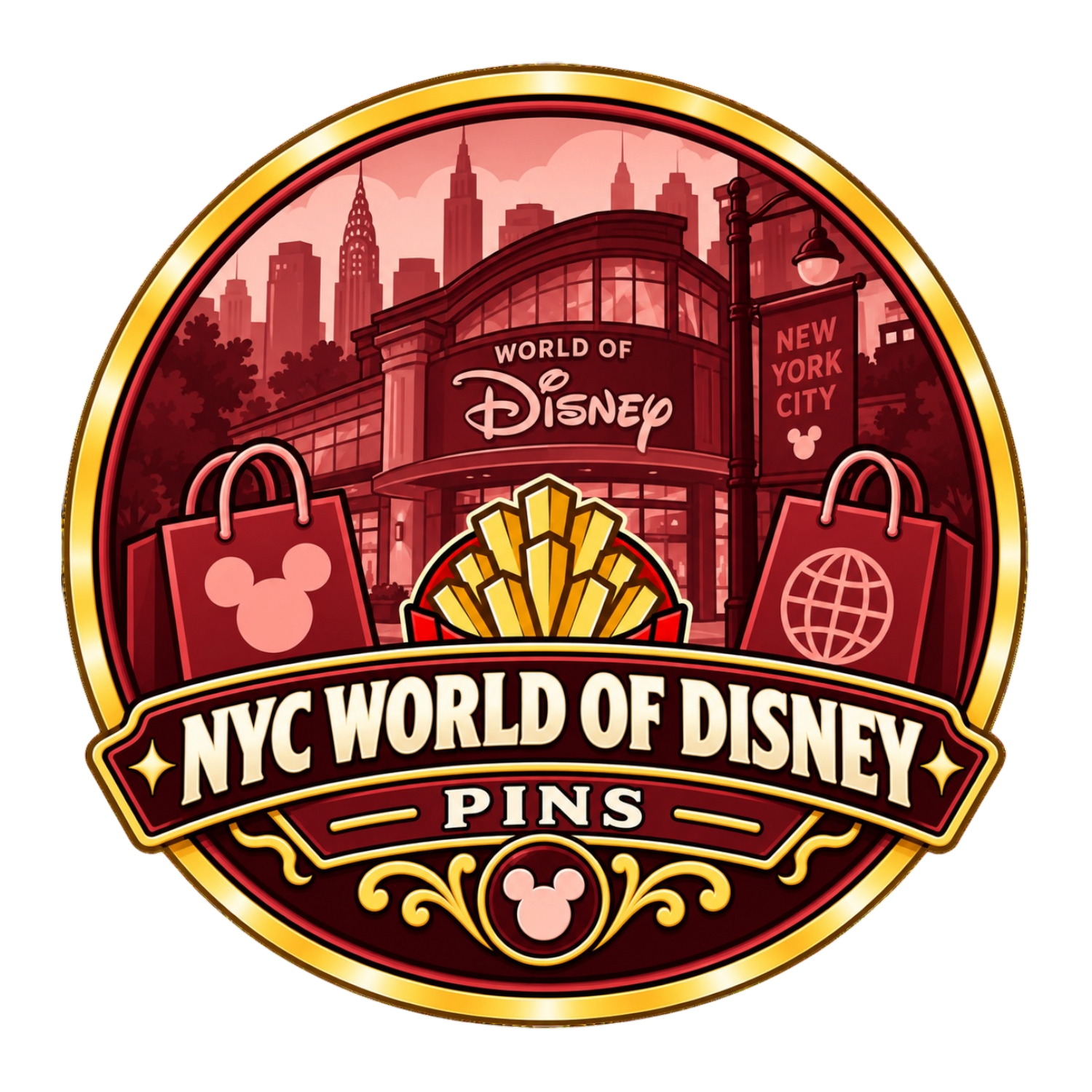 NYC World of Disney Pins